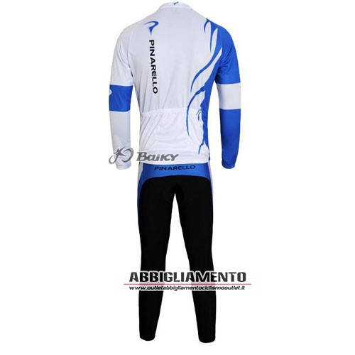 Abbigliamento Pinarello 2011 Manica Lunga E Calza Abbigliamento Con Bretelle Nero E Bianco - Clicca l'immagine per chiudere