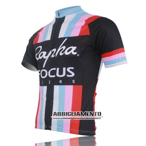 Abbigliamento Rapha 2013 Manica Corta E Pantaloncino Con Bretelle Nero E Rosso - Clicca l'immagine per chiudere