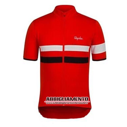 Abbigliamento Rapha 2015 Manica Corta E Pantaloncino Con Bretelle Nero E Rosso - Clicca l'immagine per chiudere