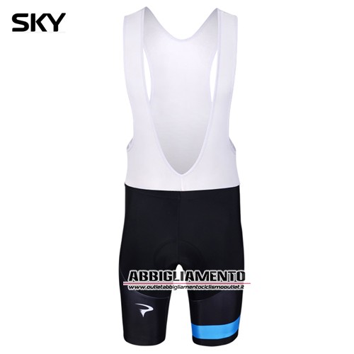 Abbigliamento Sky 2014 Manica Corta E Pantaloncino Con Bretelle Celeste - Clicca l'immagine per chiudere