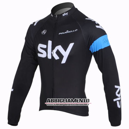 Abbigliamento Sky 2013 Manica Lunga E Calza Abbigliamento Con Bretelle Nero - Clicca l'immagine per chiudere