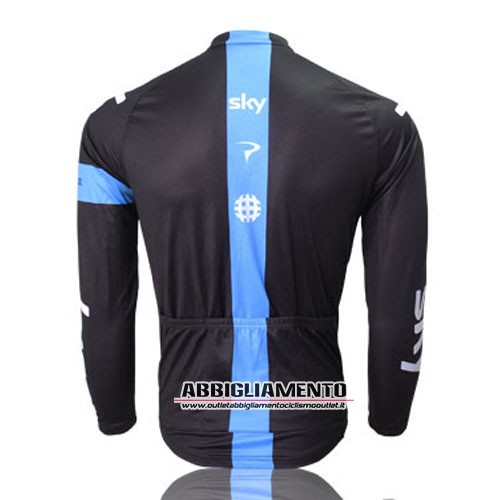 Abbigliamento Sky 2014 Manica Lunga E Calza Abbigliamento Con Bretelle Nero - Clicca l'immagine per chiudere