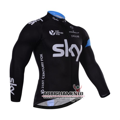 Abbigliamento Sky 2015 Manica Lunga E Calza Abbigliamento Con Bretelle Nero - Clicca l'immagine per chiudere