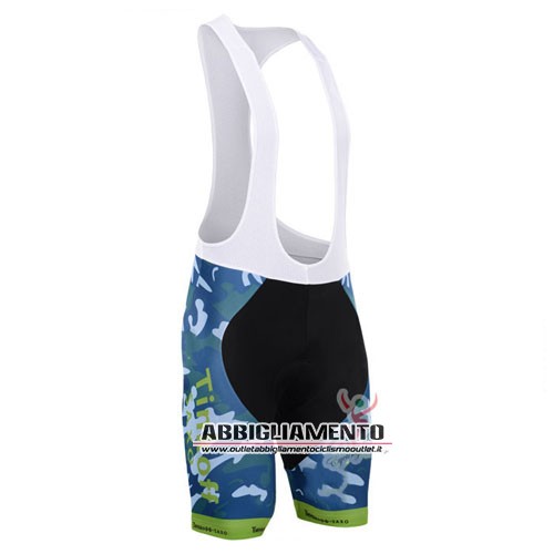 Abbigliamento SaxoBank 2015 Manica Corta E Pantaloncino Con Bretelle Blu E Bianco - Clicca l'immagine per chiudere