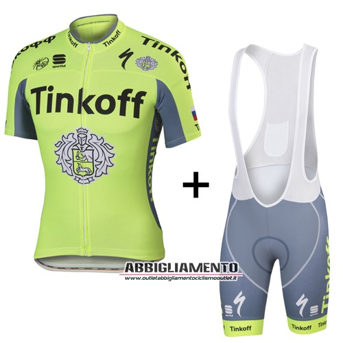 Abbigliamento SaxoBank 2016 Manica Corta E Pantaloncino Con Bretelle Verde - Clicca l'immagine per chiudere