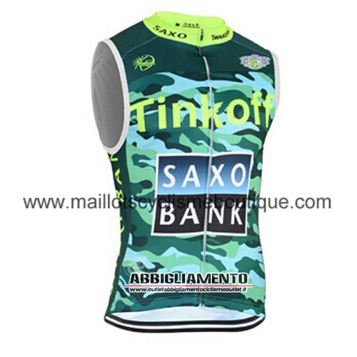 Gilet Antivento SaxoBank Nero E Verde 2015 - Clicca l'immagine per chiudere