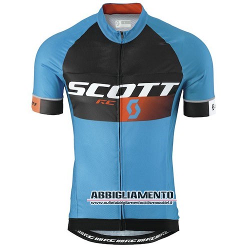 Abbigliamento Scott 2015 Manica Corta E Pantaloncino Con Bretelle Nero E Blu - Clicca l'immagine per chiudere