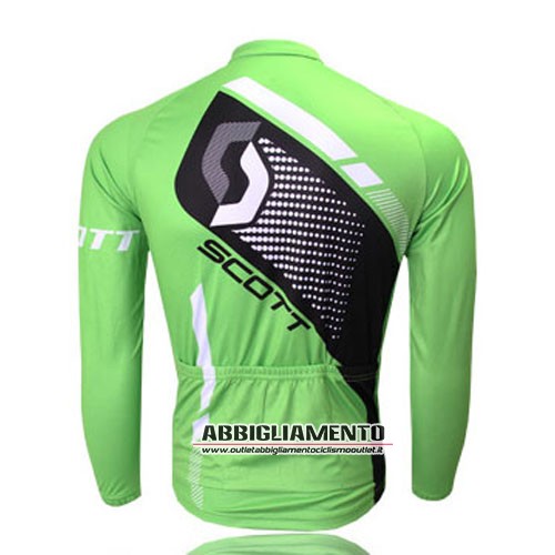 Abbigliamento Scott 2013 Manica Lunga E Calza Abbigliamento Con Bretelle Nero E Verde - Clicca l'immagine per chiudere