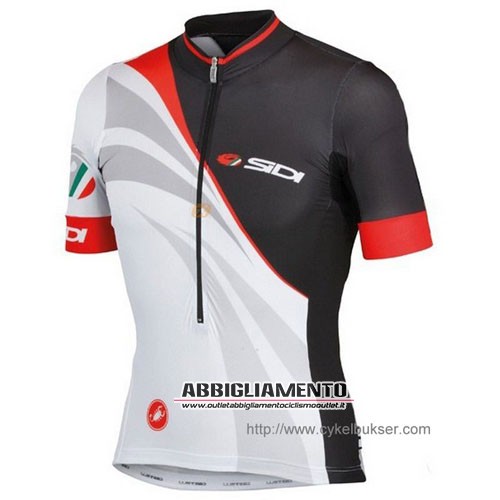 Abbigliamento Sidi 2014 Manica Corta E Pantaloncino Con Bretelle Nero E Bianco - Clicca l'immagine per chiudere