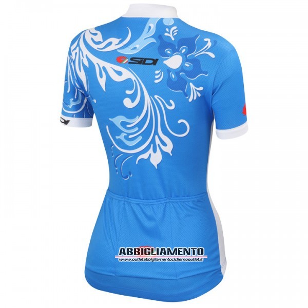 Abbigliamento Sidi 2015 Manica Corta E Pantaloncino Con Bretelle Blu E Bianco - Clicca l'immagine per chiudere