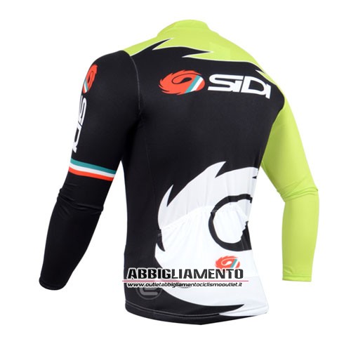 Abbigliamento Sidi 2014 Manica Lunga E Calza Abbigliamento Con Bretelle Nero E Verde - Clicca l'immagine per chiudere