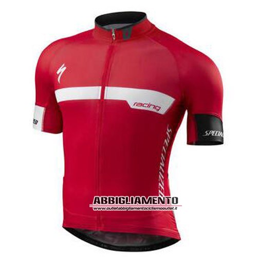 Abbigliamento Specialized 2016 Manica Corta E Pantaloncino Con Bretelle Bianco E Rosso - Clicca l'immagine per chiudere