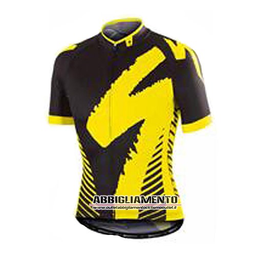 Abbigliamento Specialized 2016 Manica Corta E Pantaloncino Con Bretelle Nero E Giallo - Clicca l'immagine per chiudere