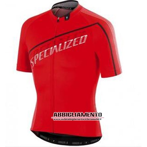 Abbigliamento Specialized 2016 Manica Corta E Pantaloncino Con Bretelle Rosso - Clicca l'immagine per chiudere