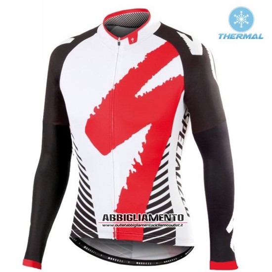 Abbigliamento Specialized 2016 Manica Lunga E Calzamaglia Con Bretelle Rosso E Bianco - Clicca l'immagine per chiudere