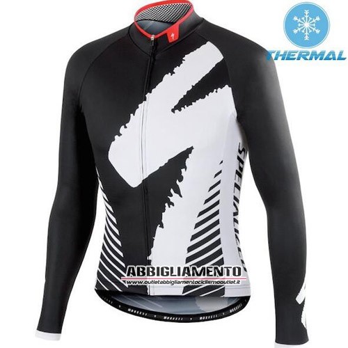 Abbigliamento Specialized 2015 Manica Lunga E Calza Abbigliamento Con Bretelle Bianco E Nero - Clicca l'immagine per chiudere