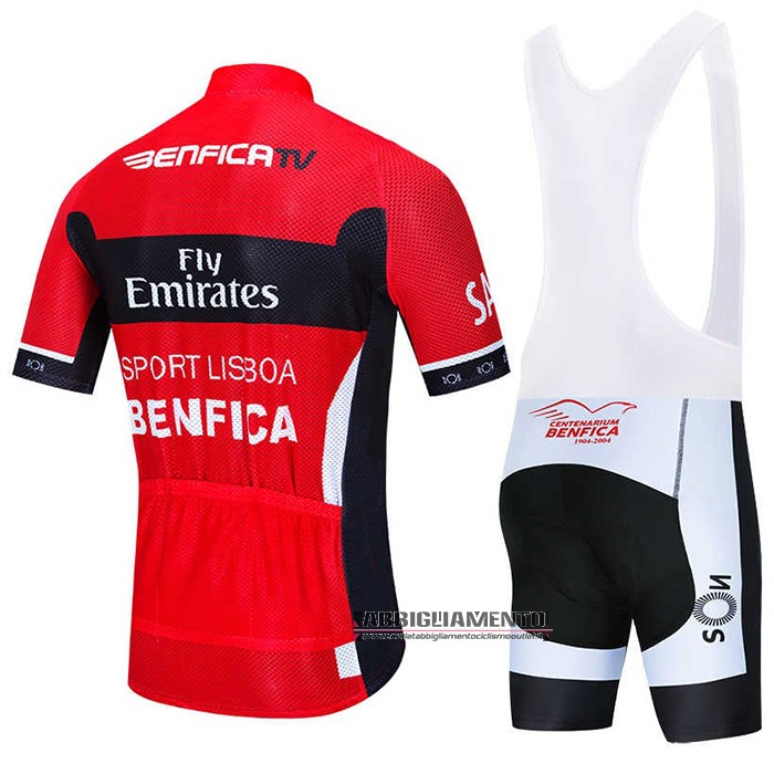 Abbigliamento S.L. Benfica 2020 Manica Corta e Pantaloncino Con Bretelle Rosso Nero - Clicca l'immagine per chiudere