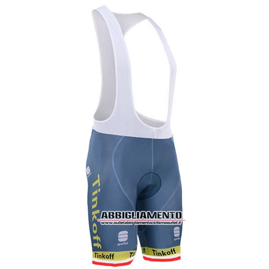 Abbigliamento Tinkoff 2016 Manica Corta E Pantaloncino Con Bretelle Rosso E Bianco - Clicca l'immagine per chiudere