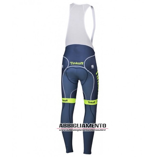 Abbigliamento Tinkoff 2016 Manica Lunga E Calzamaglia Con Bretelle Giallo E Blu - Clicca l'immagine per chiudere