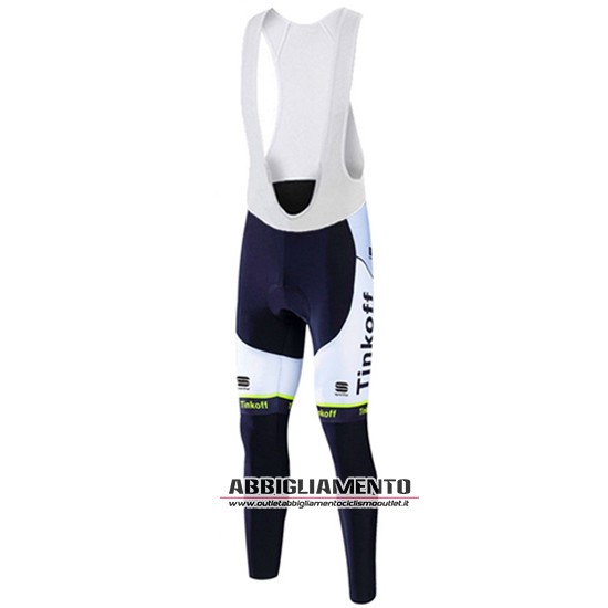 Abbigliamento Tinkoff 2016 Manica Lunga E Calzamaglia Con Bretelle Verde E Bianco - Clicca l'immagine per chiudere