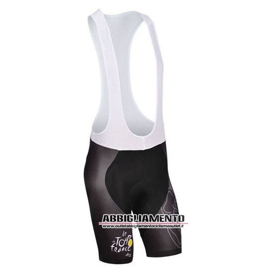 Abbigliamento Tour De France 2015 Manica Corta E Pantaloncino Con Bretelle Bianco - Clicca l'immagine per chiudere