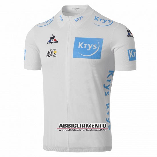 Abbigliamento Tour De France 2016 Manica Corta E Pantaloncino Con Bretelle Blu E Bianco - Clicca l'immagine per chiudere