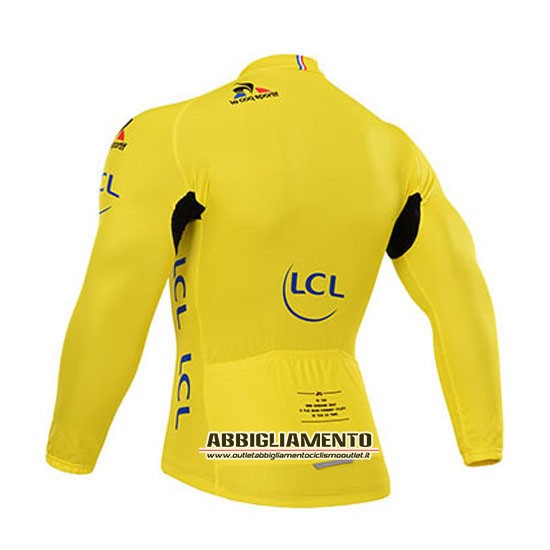 Abbigliamento Tour De France 2015 Manica Lunga E Calza Abbigliamento Con Bretelle Giallo - Clicca l'immagine per chiudere