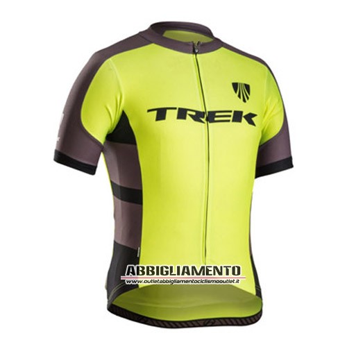 Abbigliamento Trek 2016 Manica Corta E Pantaloncino Con Bretelle Nero E Giallo - Clicca l'immagine per chiudere