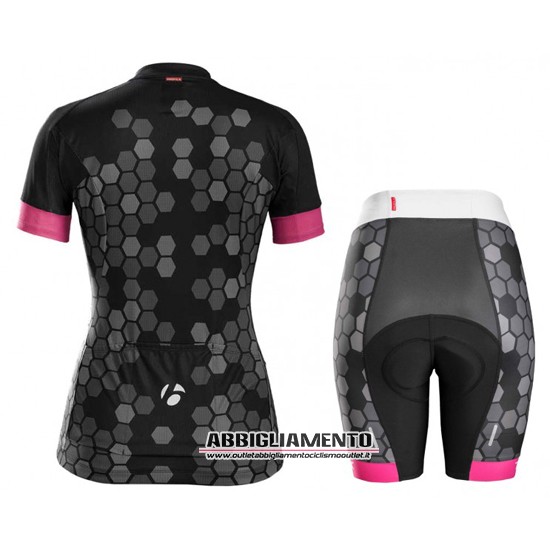 Abbigliamento Trek 2016 Manica Corta E Pantaloncino Con Bretelle Nero E Bianco - Clicca l'immagine per chiudere