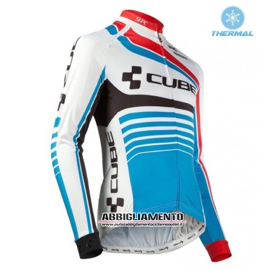 Abbigliamento Cube 2016 Manica Lunga E Calzamaglia Con Bretelle Blu E Bianco - Clicca l'immagine per chiudere