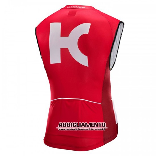 Gilet antivento Katusha 2016 Bianco E Rosso - Clicca l'immagine per chiudere