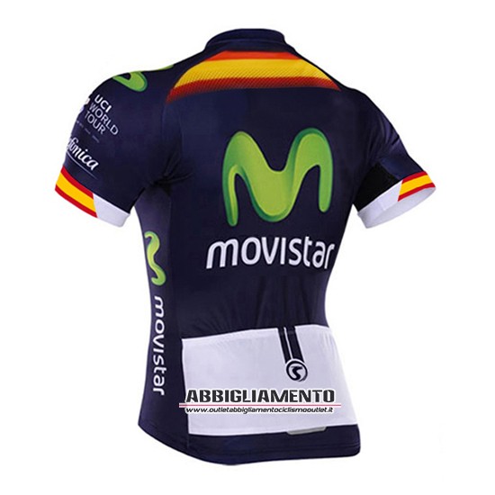 Abbigliamento Movistar Team 2017 Manica Corta E Pantaloncino Con Bretelle Verde E Blu - Clicca l'immagine per chiudere