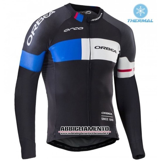 Abbigliamento Orbea 2017 Manica Lunga E Calzamaglia Con Bretelle Nero E Blu - Clicca l'immagine per chiudere