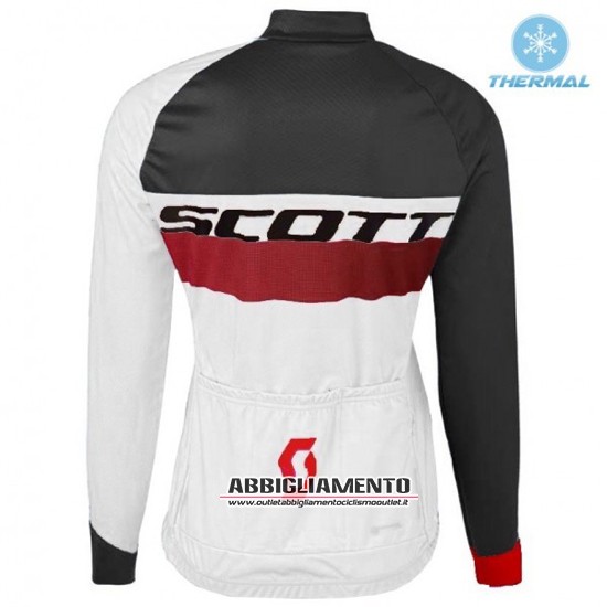 Donne Abbigliamento Scott 2016 Manica Lunga E Calzamaglia Con Bretelle Bianco E Nero - Clicca l'immagine per chiudere