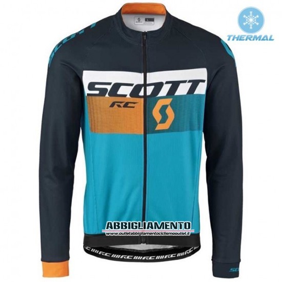 Abbigliamento Scott 2016 Manica Lunga E Calzamaglia Con Bretelle Nero E Blu - Clicca l'immagine per chiudere