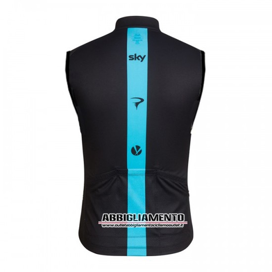 Gilet antivento Sky 2016 Nero E Blu - Clicca l'immagine per chiudere