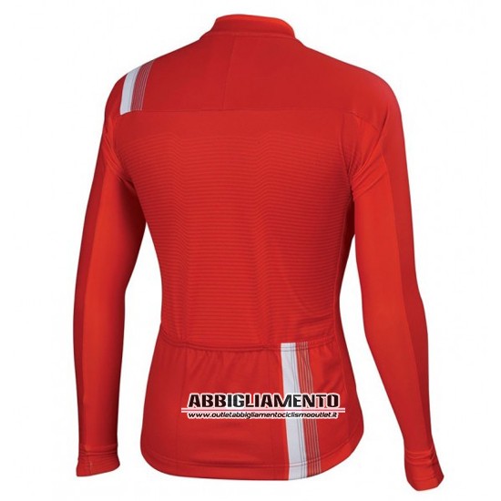 Abbigliamento Sportful 2016 Manica Lunga E Calzamaglia Con Bretelle Bianco E Rosso - Clicca l'immagine per chiudere