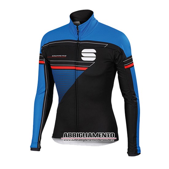 Abbigliamento Sportful 2016 Manica Lunga E Calzamaglia Con Bretelle Nero E Blu - Clicca l'immagine per chiudere