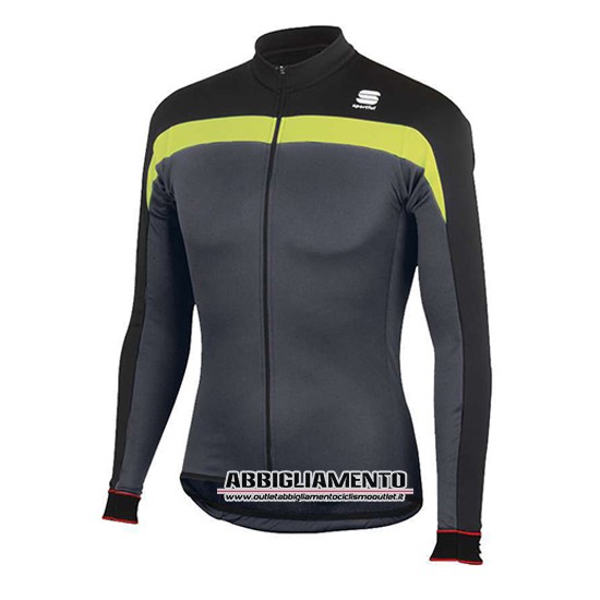 Abbigliamento Sportful 2016 Manica Lunga E Calzamaglia Con Bretelle Nero E Giallo - Clicca l'immagine per chiudere