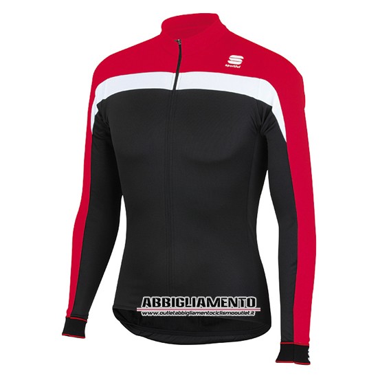 Abbigliamento Sportful 2016 Manica Lunga E Calzamaglia Con Bretelle Nero E Rosso - Clicca l'immagine per chiudere