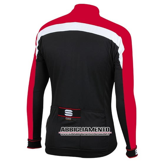 Abbigliamento Sportful 2016 Manica Lunga E Calzamaglia Con Bretelle Nero E Rosso - Clicca l'immagine per chiudere