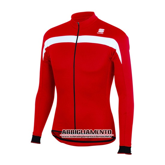 Abbigliamento Sportful 2016 Manica Lunga E Calzamaglia Con Bretelle Rosso E Bianco - Clicca l'immagine per chiudere